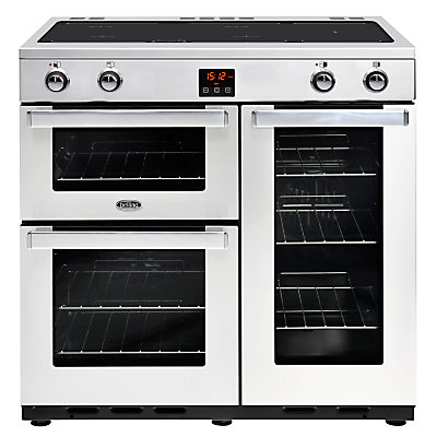 Belling Cookcentre 90EI Electric Range Cooker With Induction Hob Stainless Steel Belling Cookcentre 90EI Electric Range Cooker With Induction Hob Stainless Steel